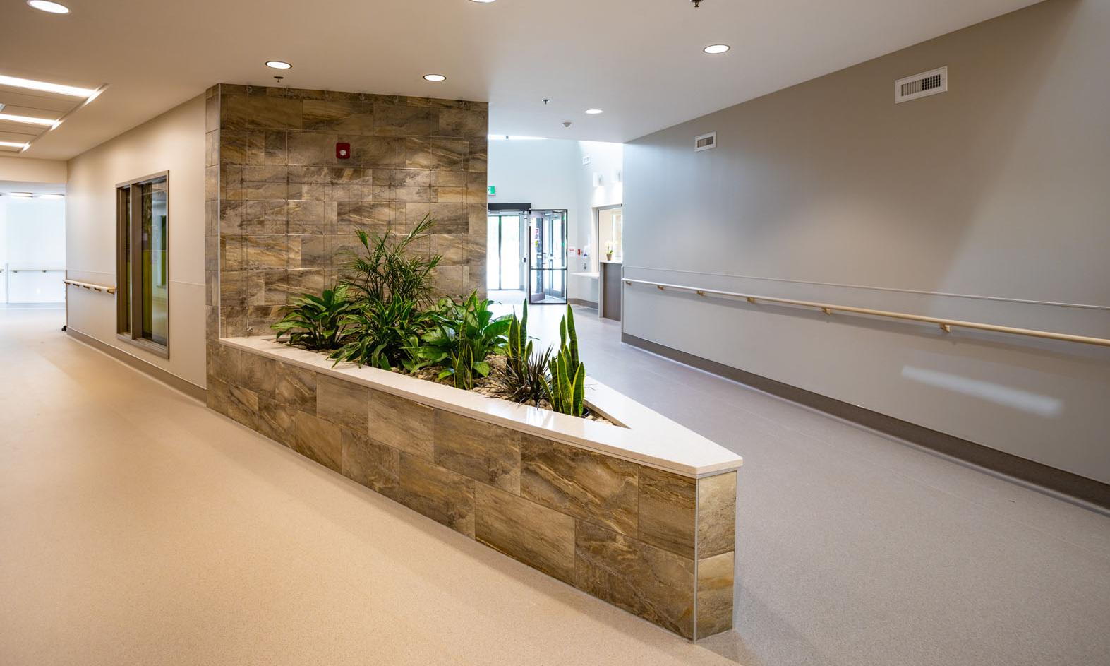Interior hallway of Boyne Lodge