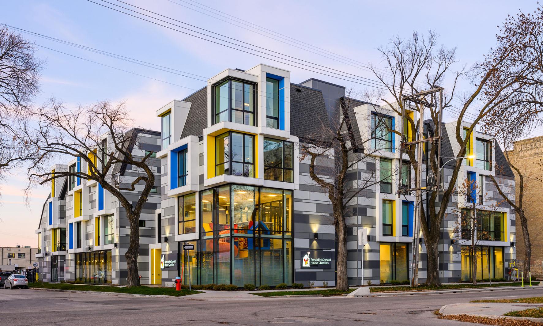 Ronald McDonald House in Winnipeg Exterior View